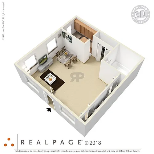Floor plan Studio