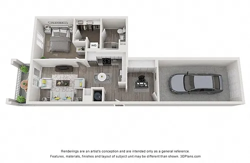 Floor plan A1B