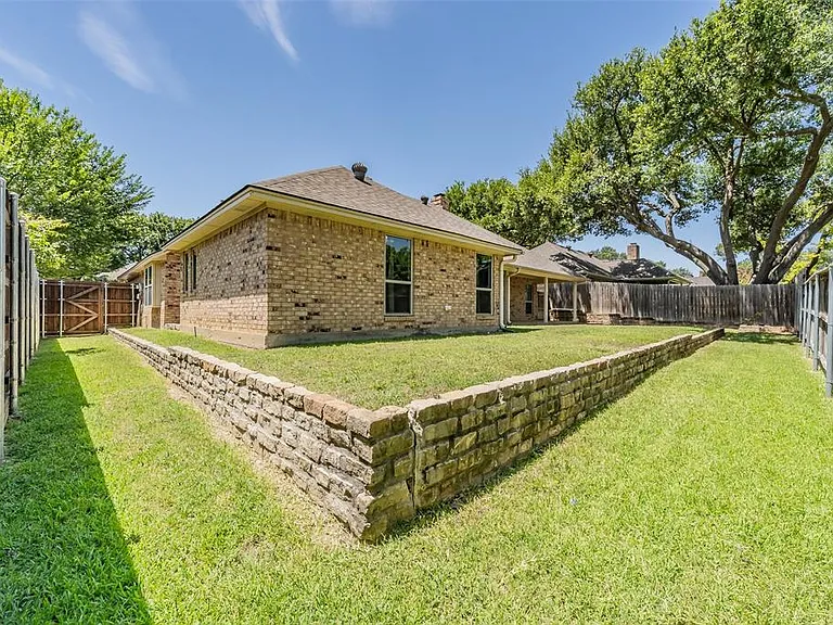 BACK AND SIDE YARD
