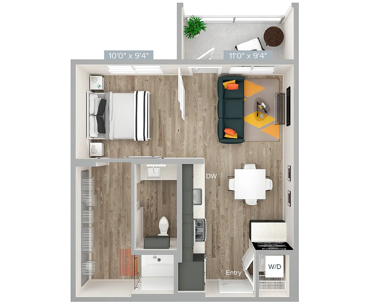 Floor plan A1-534