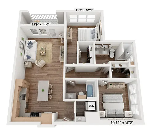 Floor plan B2