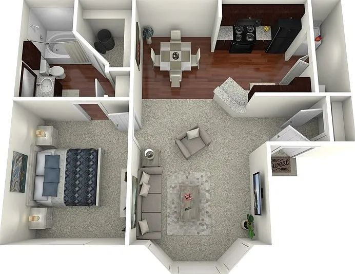 A Floorplan Diagram