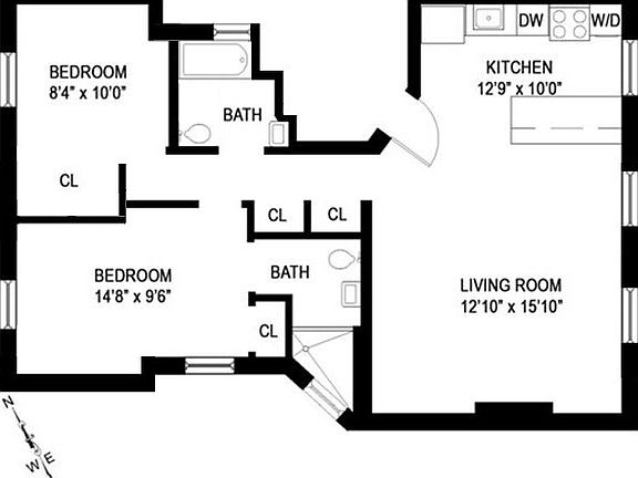 2nd image of 417 Manhattan Ave APT 8