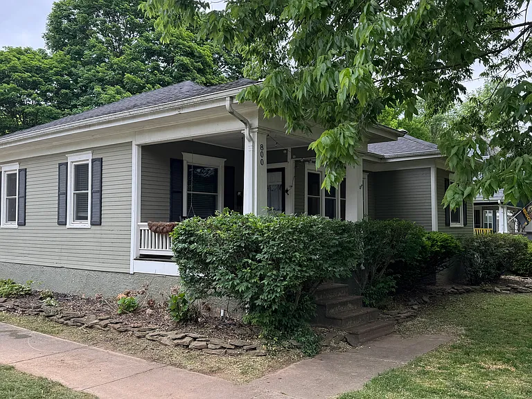 Side view of house
