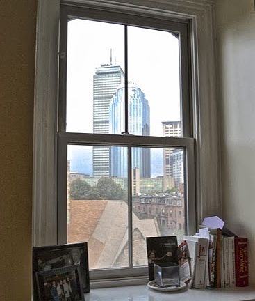 Great city views from window