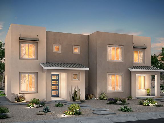 Agave home exterior with contemporary finishes