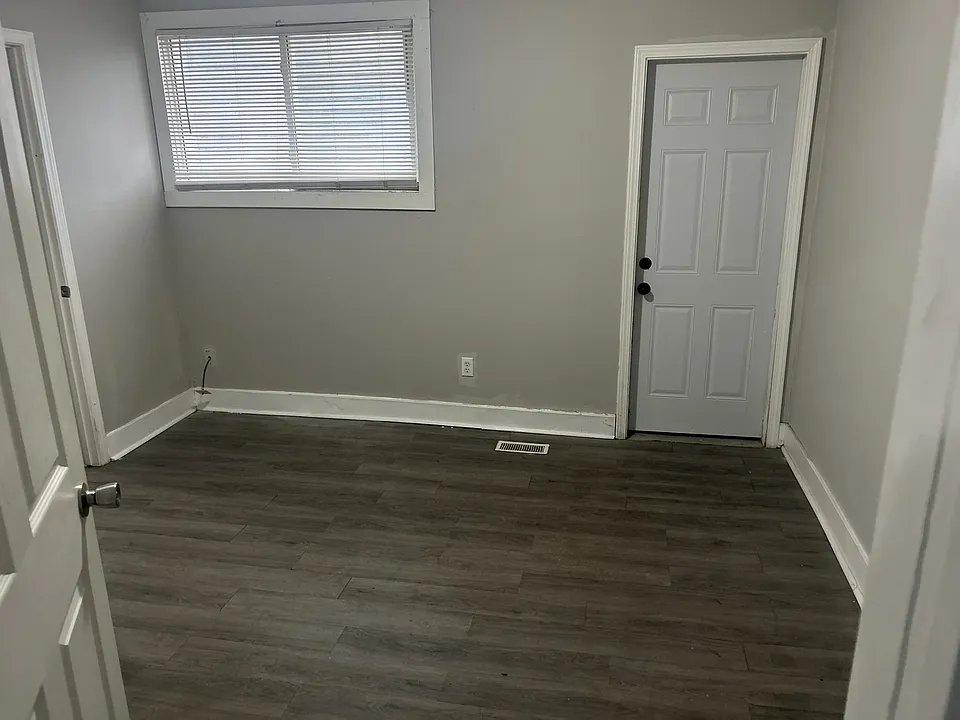 View of Bedroom from Kitchen