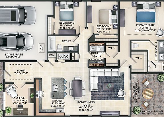 Foxtail II Floor Plan