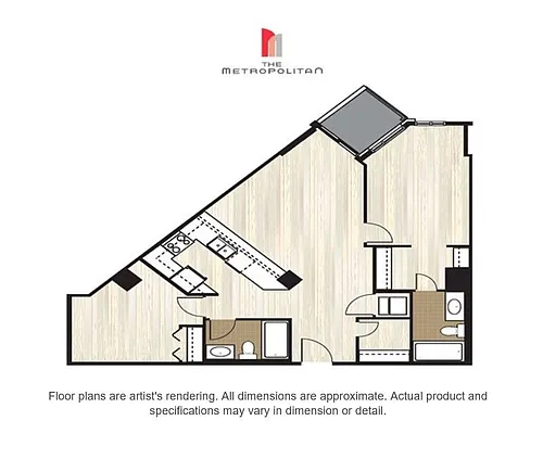 Floor plan Michealangelo
