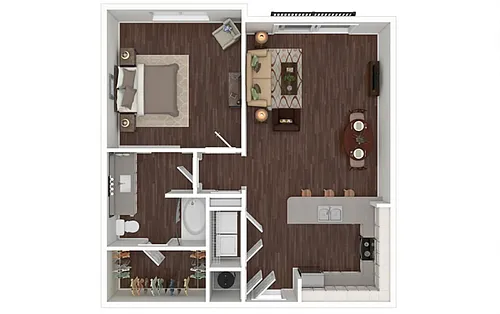 Floor plan Bayou North