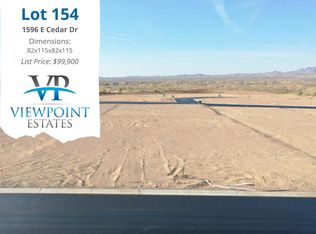 1596 E Cedar Dr LOT 154, Lake Havasu City, AZ 86403