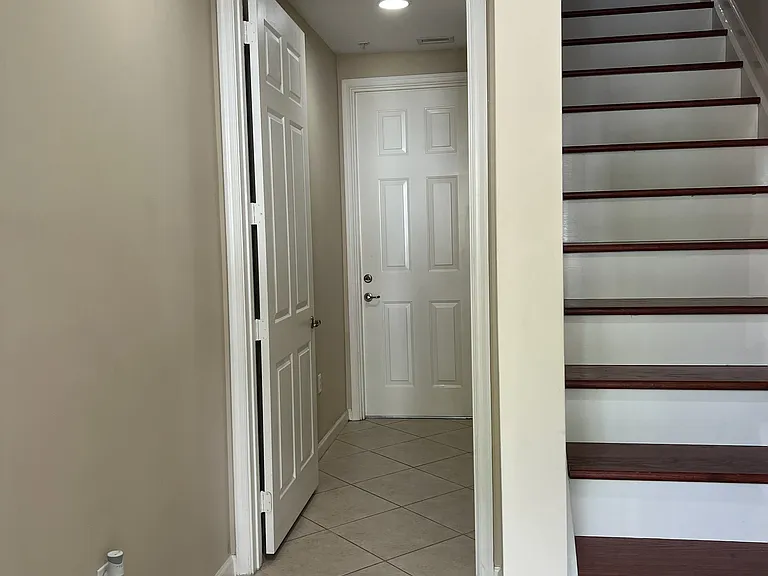 First Floor Hallway and Stairs
