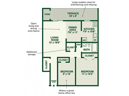 Floor plan Ambassador