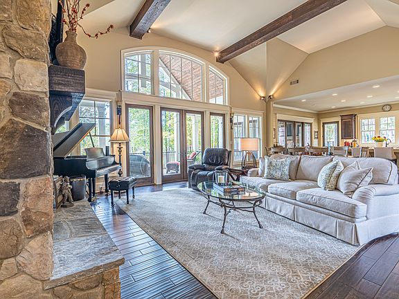 Open area living room