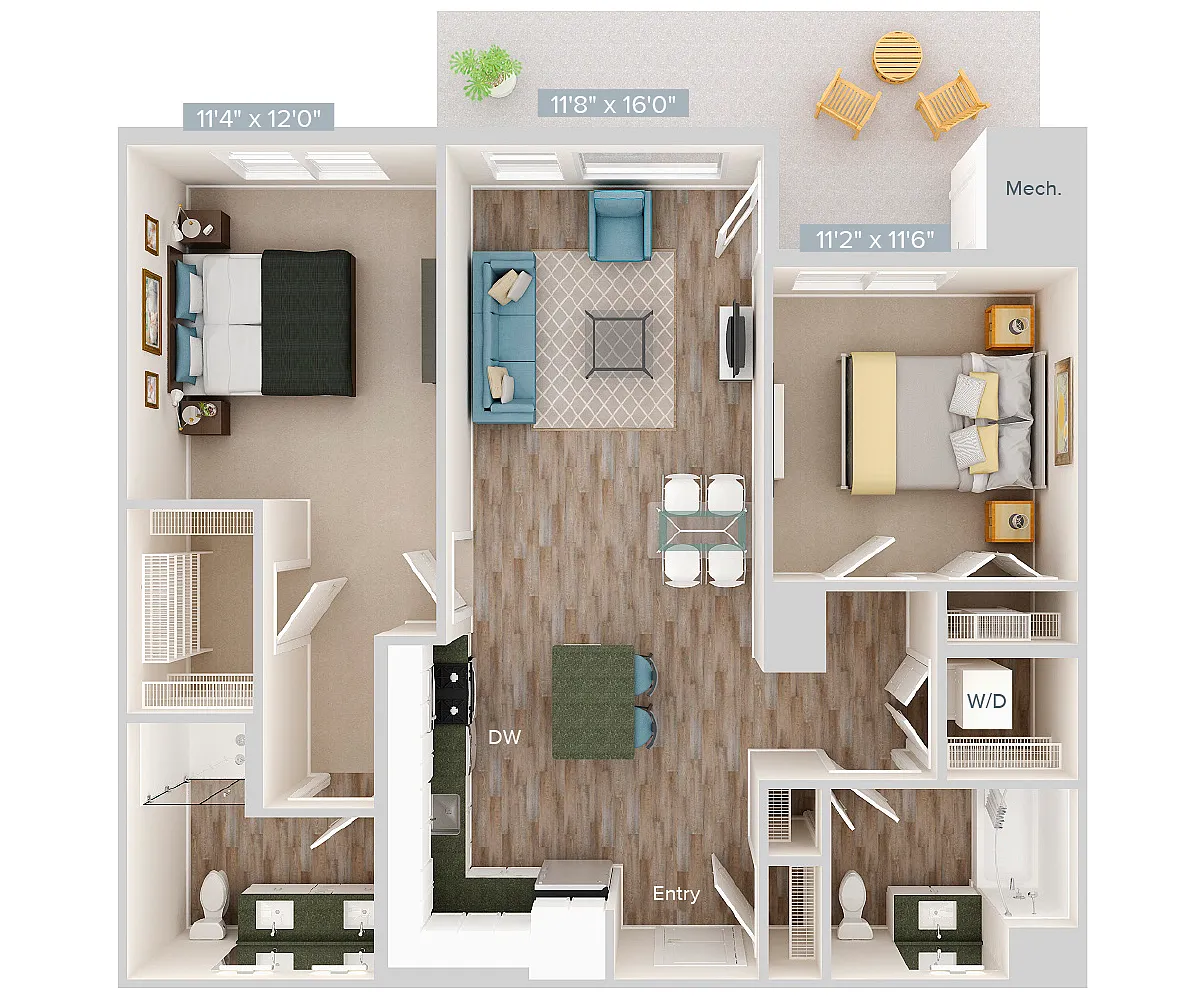 Floor plan B2_1094