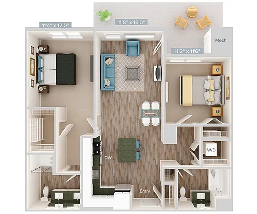 Floor plan B2_1094