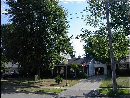 front view of the home