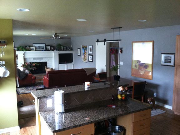 Open main floor