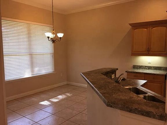 kitchen counter and breakfast room