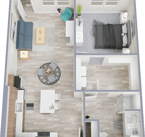 Meadow - ADA Floorplan Diagram