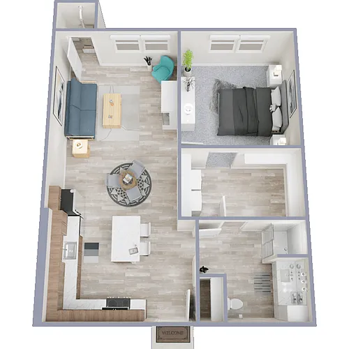 Floor plan Meadow - ADA