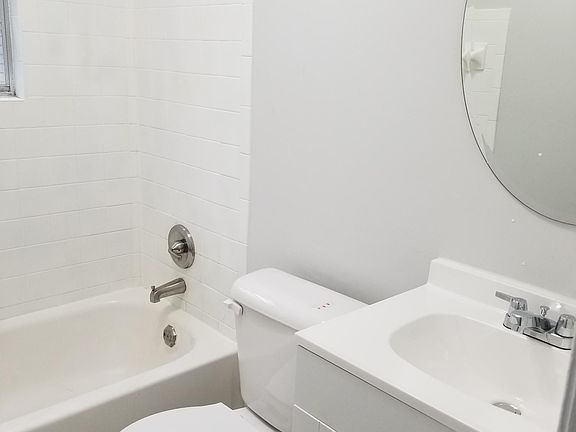 Newly installed shower