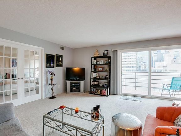 Large walkout deck with amazing city views