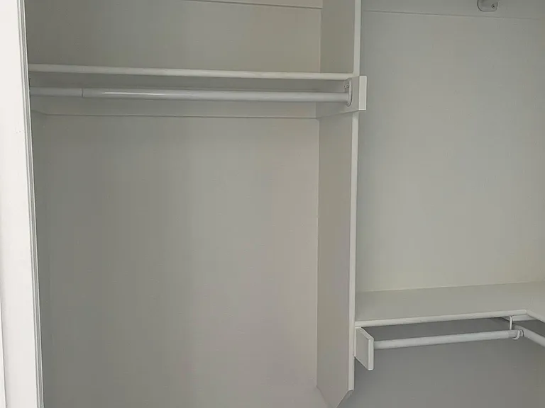 Primary closet.