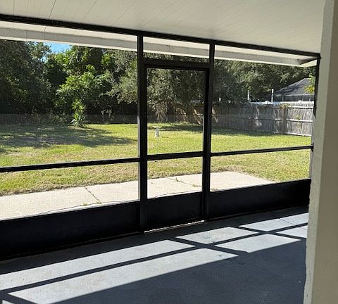 Back patio