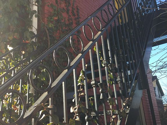 Stairs to apartment