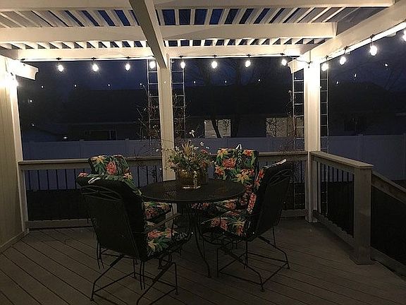 Great deck for entertaining