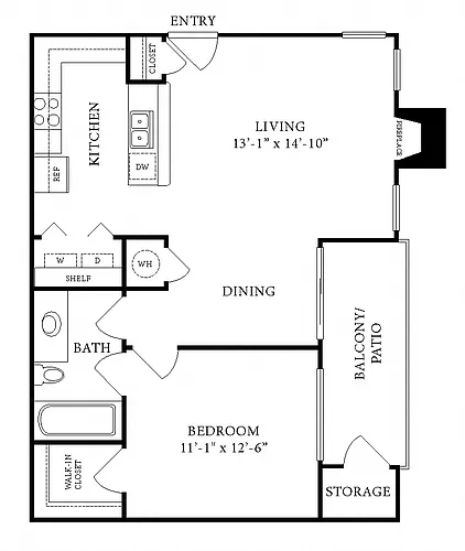 Floor plan A2