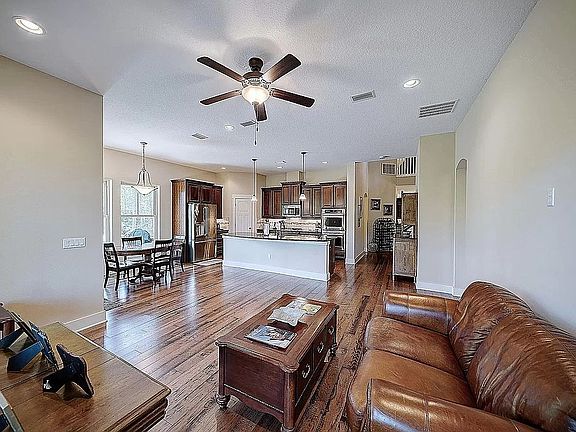 Downstairs living area
