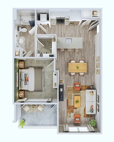Floor plan 1A