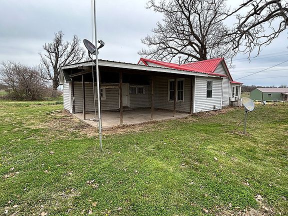 Southwest corner of house