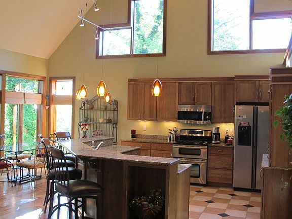 The kitchen is open to the great room assuring the cook always has an audience