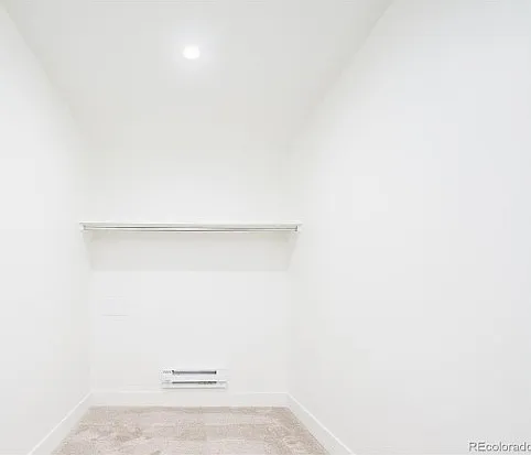 large basement closet