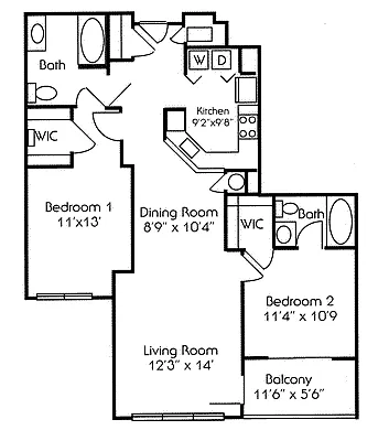 Floor plan 2E