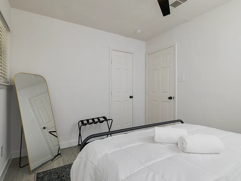 Bedroom #3 with queen bed.