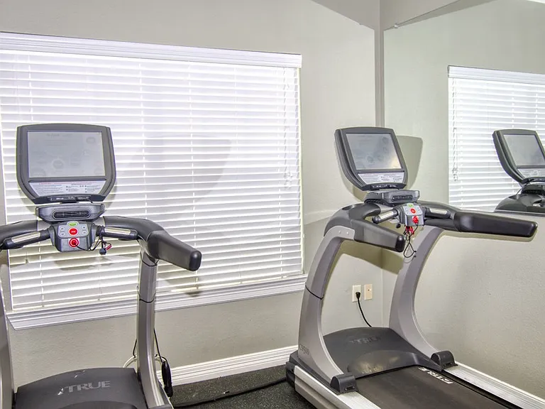 Fitness center with cardio and strength equipment