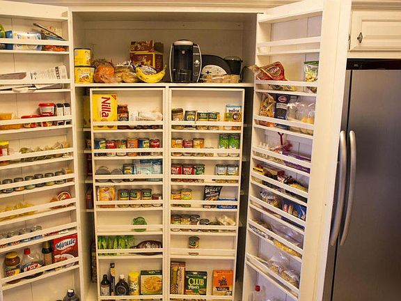 Pantry in kitchen