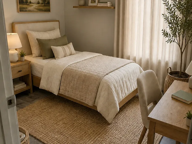 Bedroom #3 - staged with AI