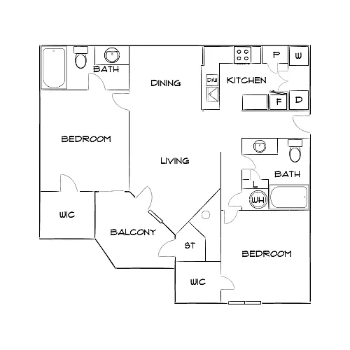 Floor plan Design 2A