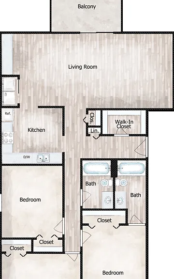 The Weston Floorplan Diagram