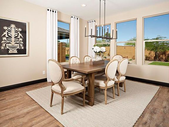 Cafe just off the kitchen is perfectly located for family dinners