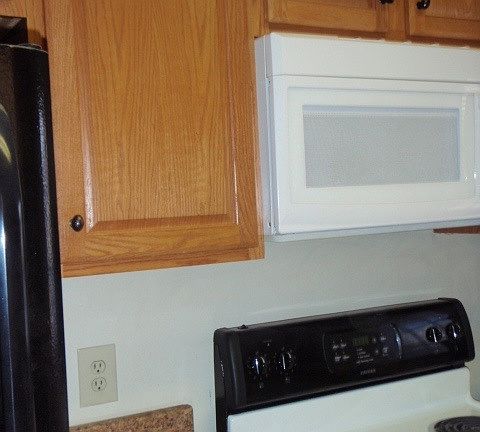 new stove and microwave