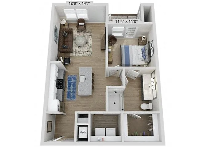 Floor plan A3A