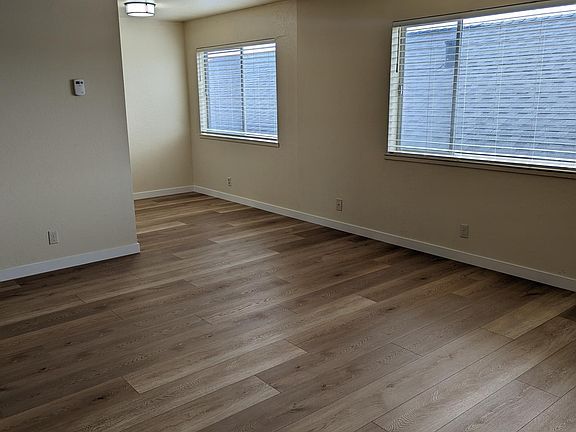 living room and dining area