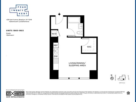 2nd image of 420 Kent Ave APT 1803