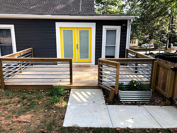 Back deck off kitchen